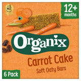 Organix Carrot Cake Soft Oaty Bars 6x30g big packs Sainsburys   