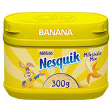 Nesquik Banana Milkshake Powder Tub 300g Milkshakes & milkshake mixes Sainsburys   