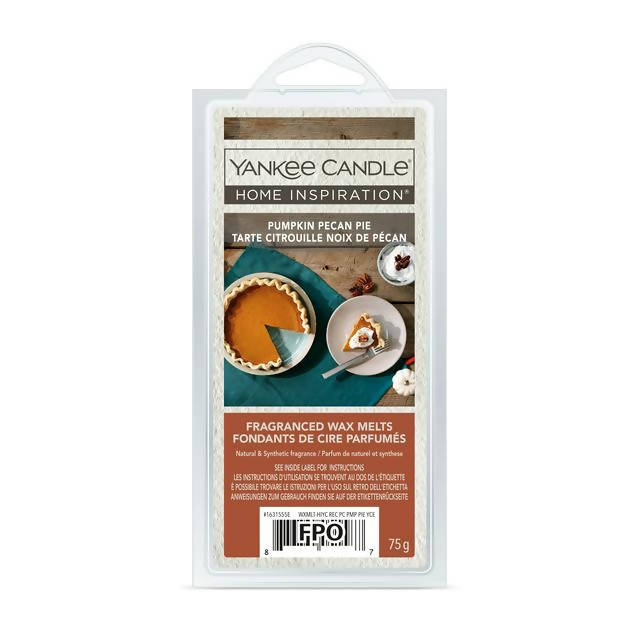 Yankee Wax Melts Pumpkin Pecan Pie