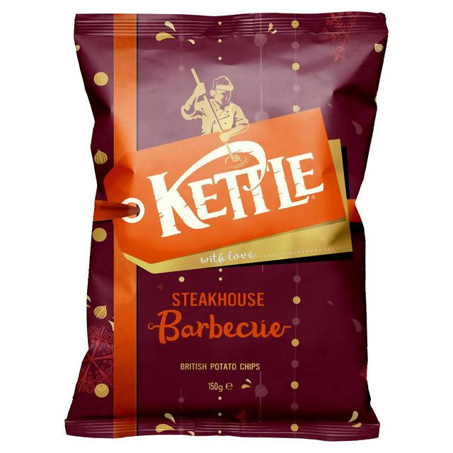 Kettle Chips Steakhouse Barbecue 150g