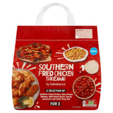 Sainsbury's Southern Fried Chicken Takeaway Meal 1.1kg (Meal for 2) Indian Sainsburys   