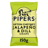 Pipers Upton Cheyney Jalapeño & Dill Crisps 150g Sharing crisps Sainsburys   