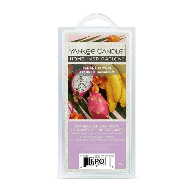 Yankee Candle Wax Melts Banana Flower