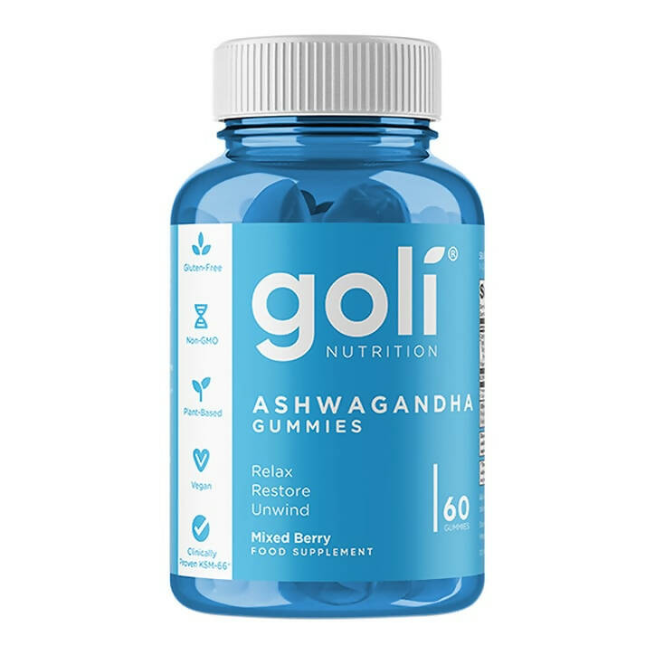 Goli Nutrition Ashwagandha 60 Gummies Food Supplement Holland&Barrett   