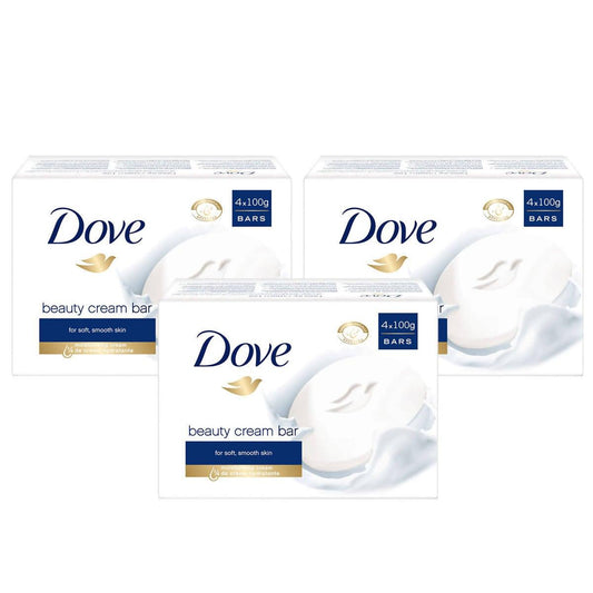 Dove Beauty Cream Soap Bar, 12 x 100g Hand & Foot Care Costco UK   