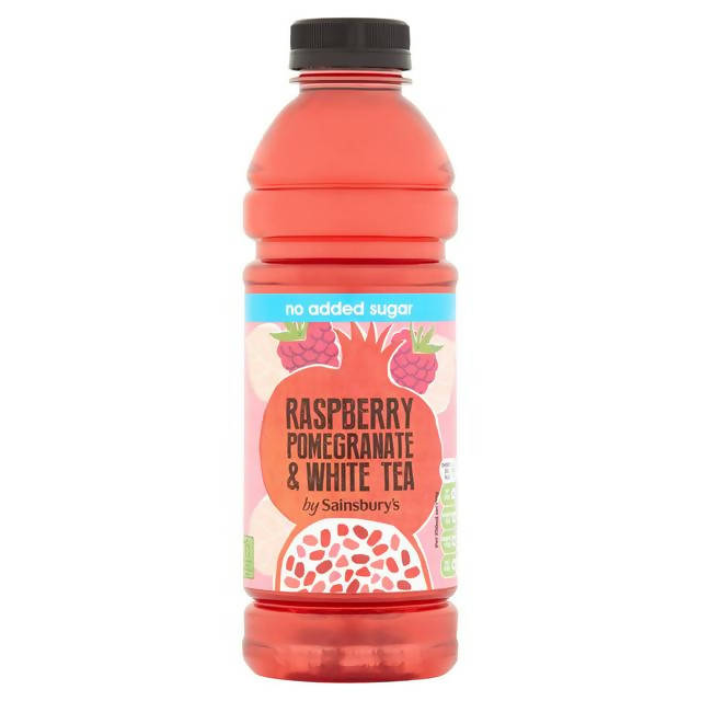 Sainsbury's Raspberry, Pomegranate & White Tea 750ml Adult soft drinks Sainsburys   