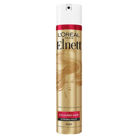 L'Oreal Elnett UV Filter Coloured Hair Hairspray 400ml styling & hairspray Sainsburys   