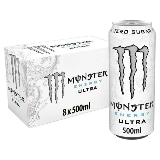 Monster Energy Ultra 8x500ml All Sainsburys   