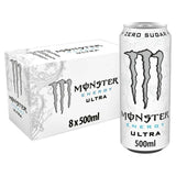 Monster Energy Ultra 8x500ml All Sainsburys   