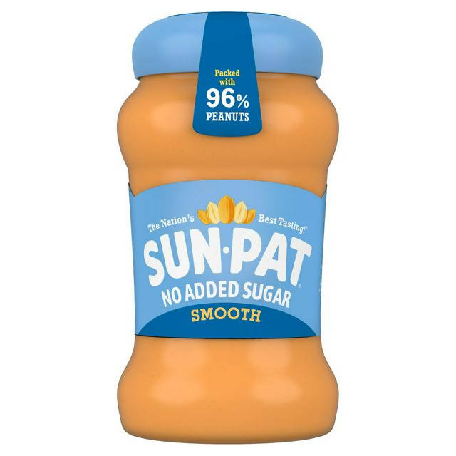 Sun-Pat No Added Sugar Crunchy Peanut Butter 400g