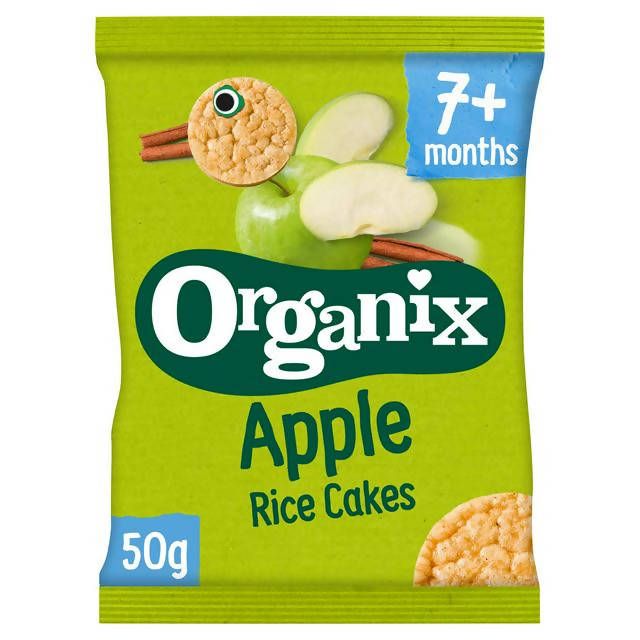 Organix Apple Rice Cakes 50g