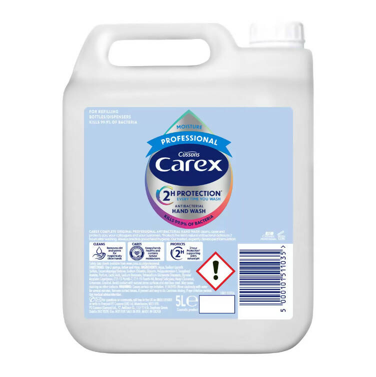 Carex Handwash Professional White Moisture, 5L