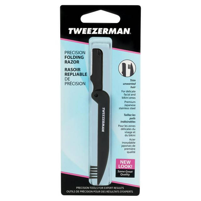 Tweezerman Precision Folding Razor Blades razor handles & disposables Sainsburys   