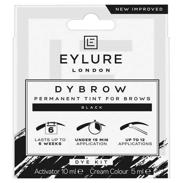 Eylure Pro - Brow Dybrow Dye Kit Black Eyebrows Sainsburys   