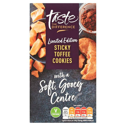 Sainsbury's Sticky Toffee Cookie, Taste the Difference 200g Cookies Sainsburys   