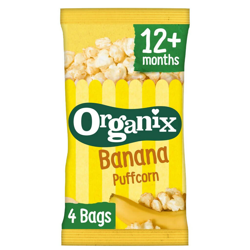 Organix Banana Puffcorn Multipack