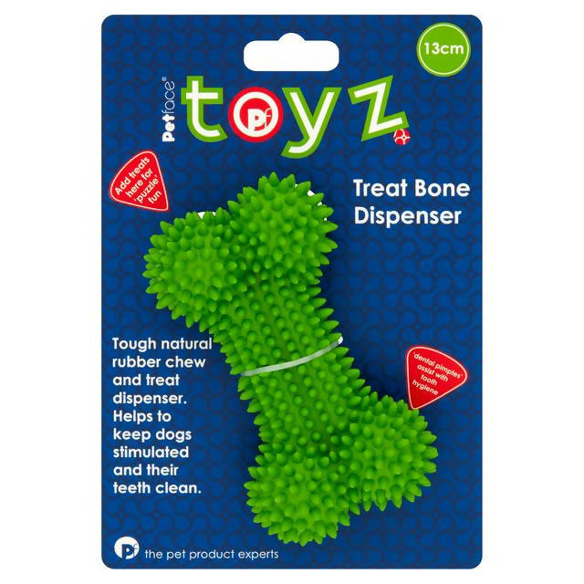 Petface Toyz Treat Bone Dispenser 13cm