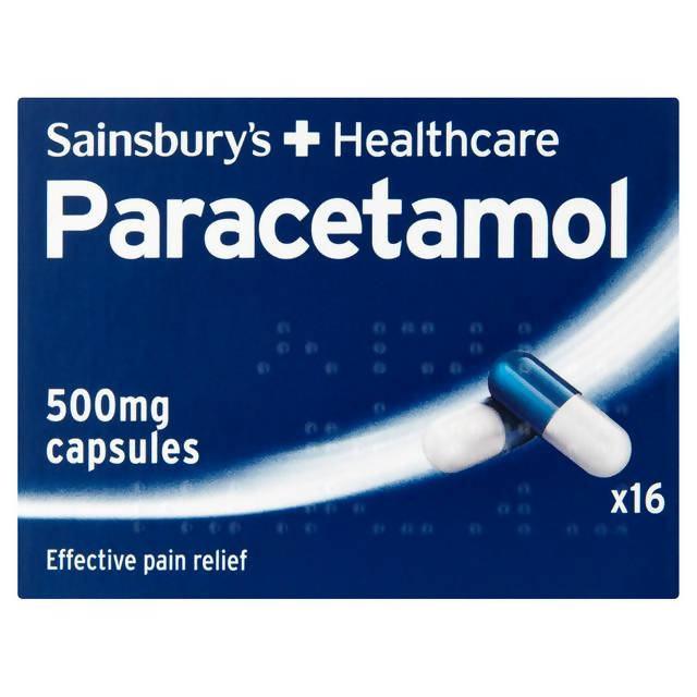 Sainsbury's Paracetamol Capsules x16