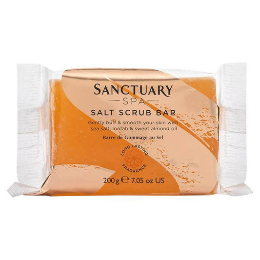 Sanctuary Spa Salt Scrub Bar 200g Accessories Sainsburys   