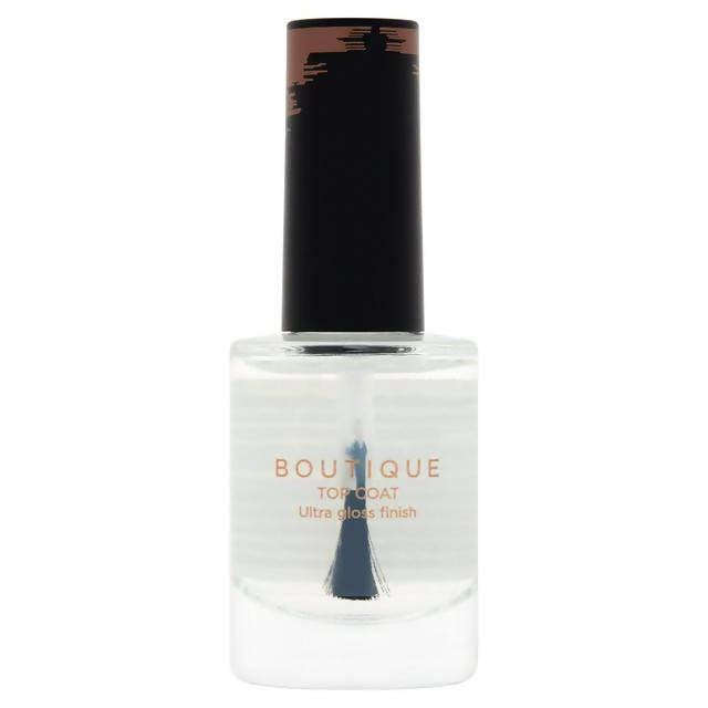 Boutique Nail Polish Top Coat 10ml All Sainsburys   