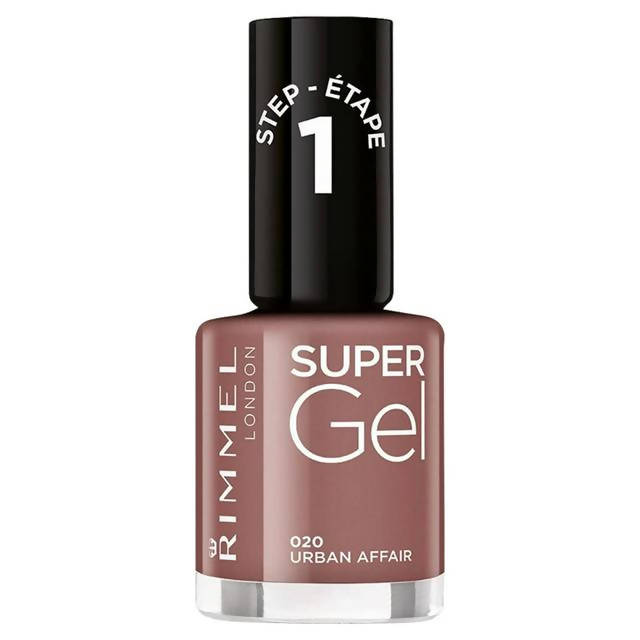 Rimmel London Super Gel Nail Polish 020 Urban Affair 12ml