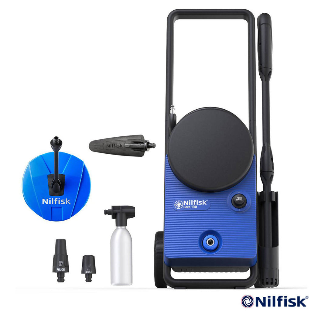 Nilfisk CORE 130 Power Control Pressure Washer with Patio Cleaner