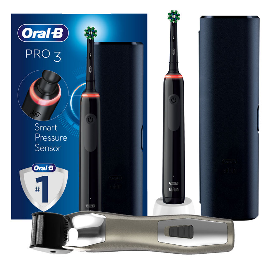 Wahl Multigroomer & Oral-B Pro 3 Bundle GOODS ASDA   