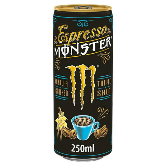 Monster Espresso Vanilla 250ml Coffee Sainsburys   