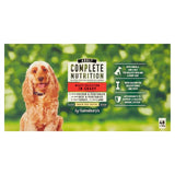 Sainsbury's Complete Nutrition Adult Dog Food Meat Selection in Gravy 48 x 100g - McGrocer