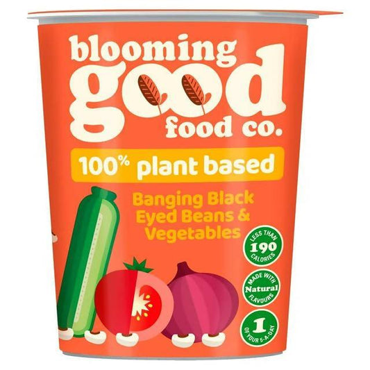 Blooming Good Food Black Eyed Beans & Vegetables 55g Noodle Pots Sainsburys   