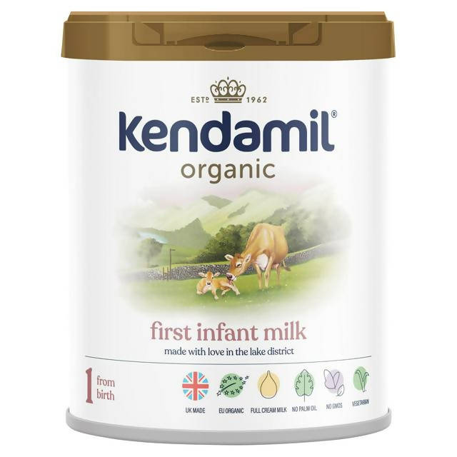 Kendamil Organic 1 First Infant Milk Powder Formula from Birth 800g