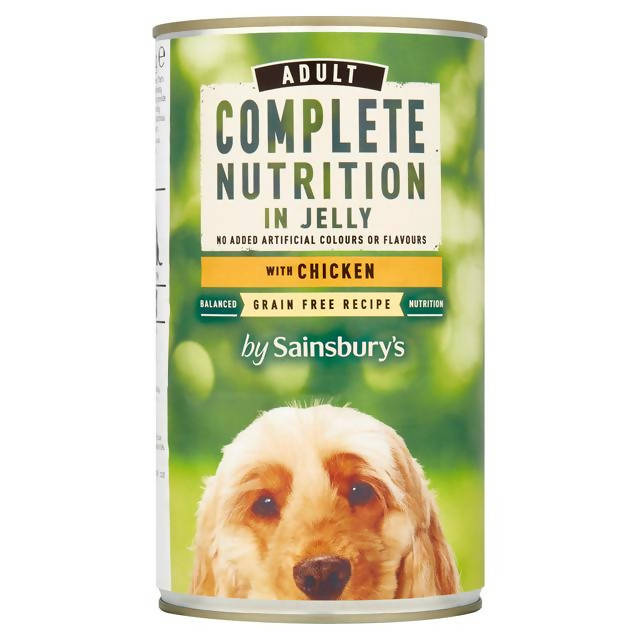 Sainsbury's Adult Dog Complete Nutrition in Jelly with Chicken 1.2kg