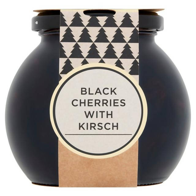 Sainsbury's Black Cherries with Kirsch 460g