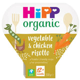 HiPP Organic Vegetable & Chicken Risotto Toddler Tray Meal 1-3 Years Organic Vegetable McGrocer Direct   