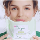 Simple Cleansing Facial Wipes, 6 x 25 Pack Skin Care Costco UK   