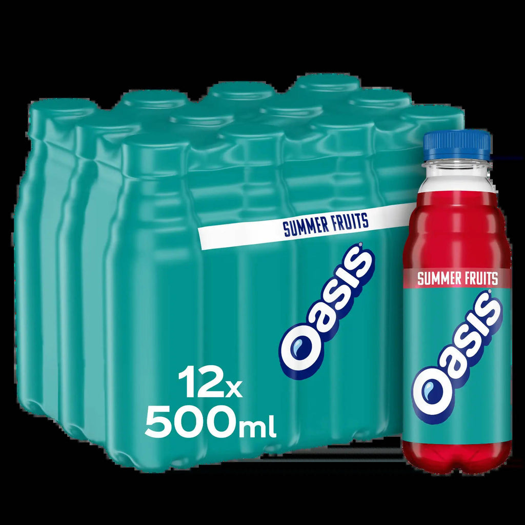 Oasis Summer Fruits, 12 x 500ml