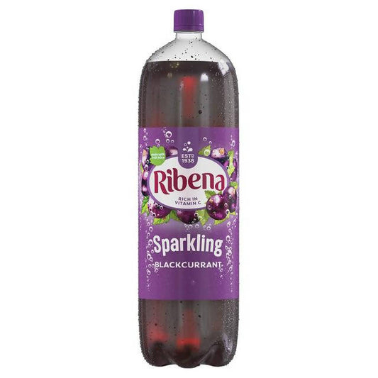 Ribena Sparkling Blackcurrant 2L Adult soft drinks Sainsburys   