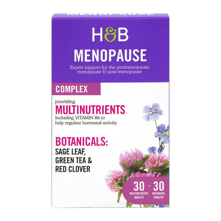 Holland & Barrett Menopause Complex 60 Capsules Food Supplement Holland&Barrett   