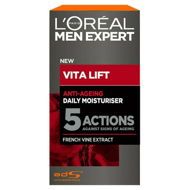 L'Oreal Men Expert Vita Lift 5 Anti Ageing Moisturiser 50ml skincare Sainsburys   