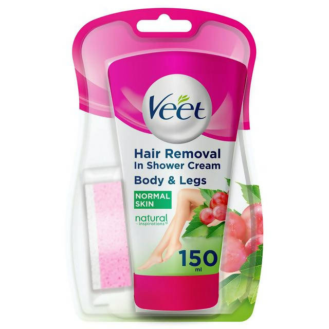 Veet In Shower Hair Removal Cream Body & Legs for Sensitive Skin 150ml