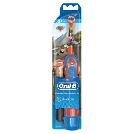 Oral-B Power Kids Electric Toothbrush - Disney Princesses or Cars Characters Toothbrushes Sainsburys   