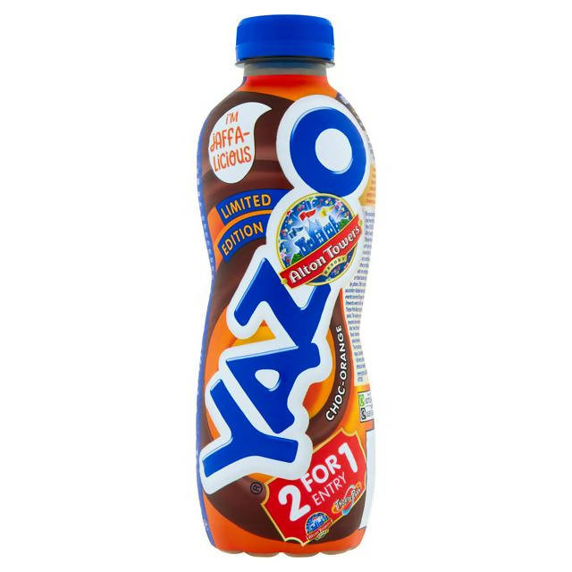 Yazoo Limited Edition Choc-Orange 400ml Flavoured milk Sainsburys   