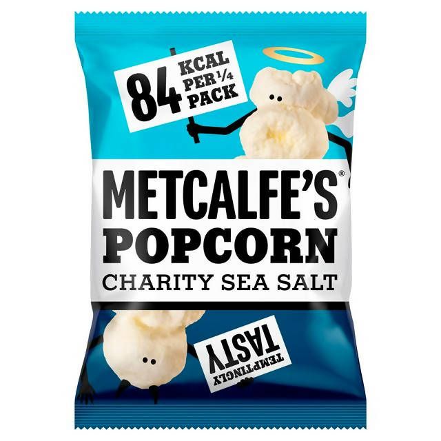 Metcalfe's Sea Salt Charity Popcorn Sharing Bag 70g