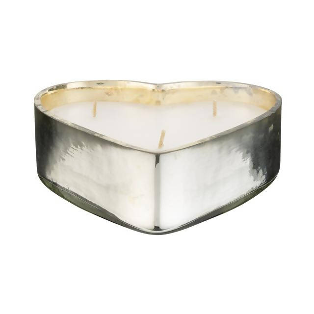 Sainsbury's Home Forest Dawn Large Heart Candle