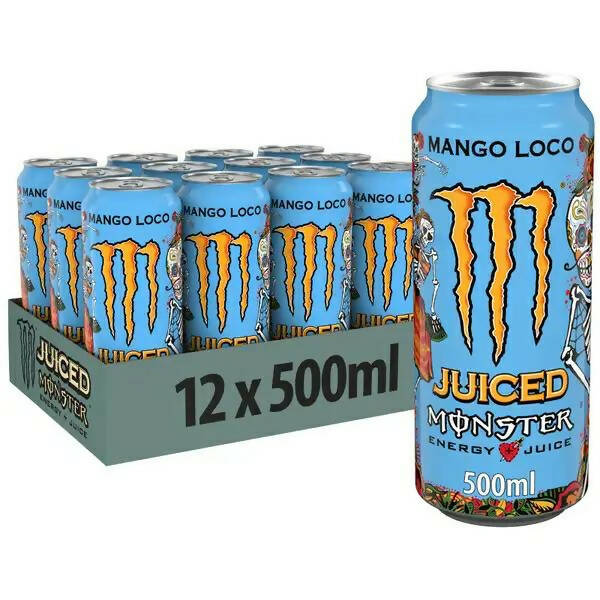 Monster Energy Mango Loco 12 x 500ml