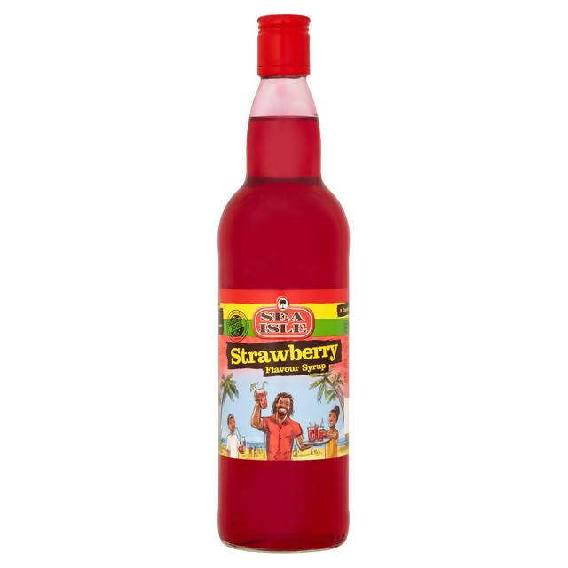 Sea Isle Strawberry Flavour Syrup 750ml (Sugar levy applied)