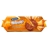 McVitie's Hobnob's Sticky Toffee Pudding Flavour 262g Biscuit barrel Sainsburys   