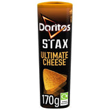 Doritos Stax Ultimate Cheese Sharing Snacks Crisps 170g Sharing crisps Sainsburys   