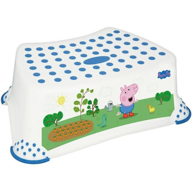 Peppa and George Step Stool Potty training & pull-ups Sainsburys   