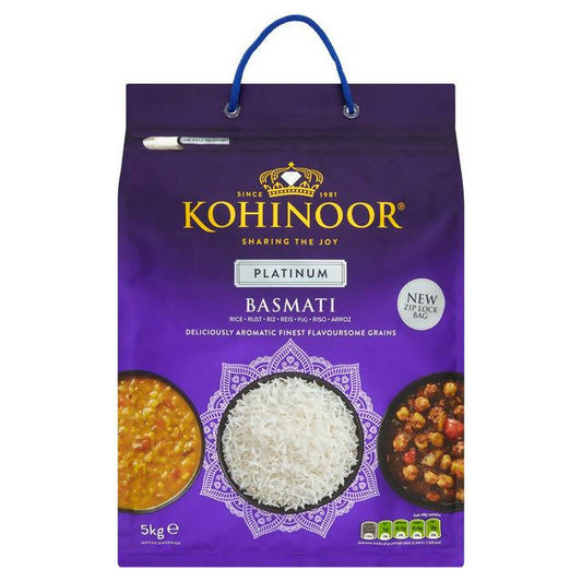 Kohinoor Extra Flavour Basmati Rice 5kg rice Sainsburys   